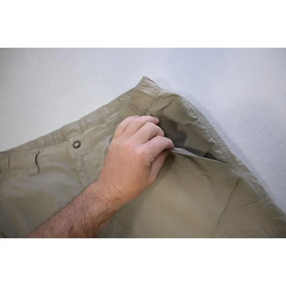 The North Face Nylon‎ Cargo Shorts Fishing Hiking Trekking Beige Mens Sz Large